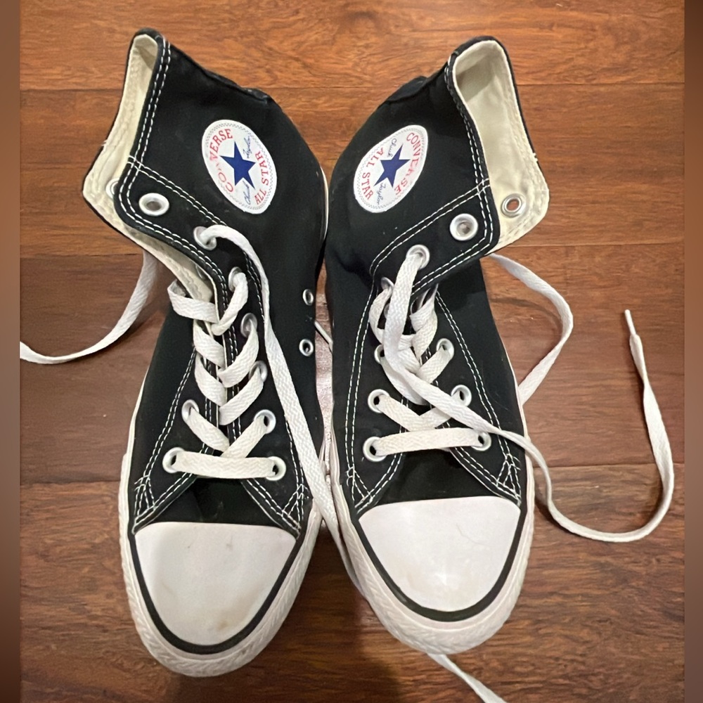 Converse Black High-Top Sneakers